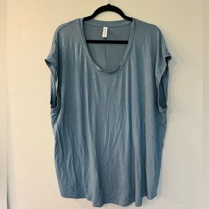 Athleta Cloudlight Stratus Tee 2X- Skylark Blue